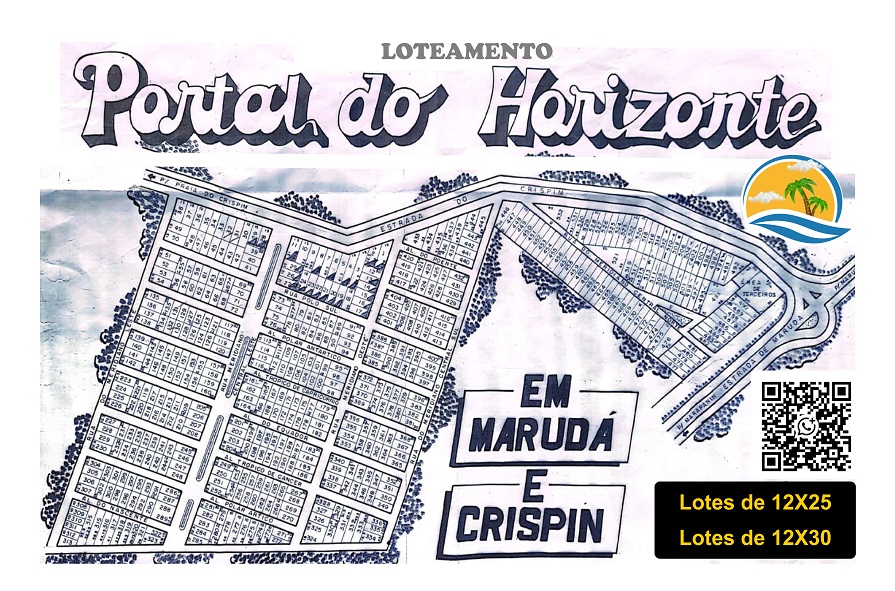 Mapa Loteamento Portal do Horizonte Marudá Parreira Corretor