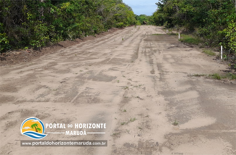 Ruas abertas Loteamento Portal do Horizonte em Marudá Parreira Corretor
